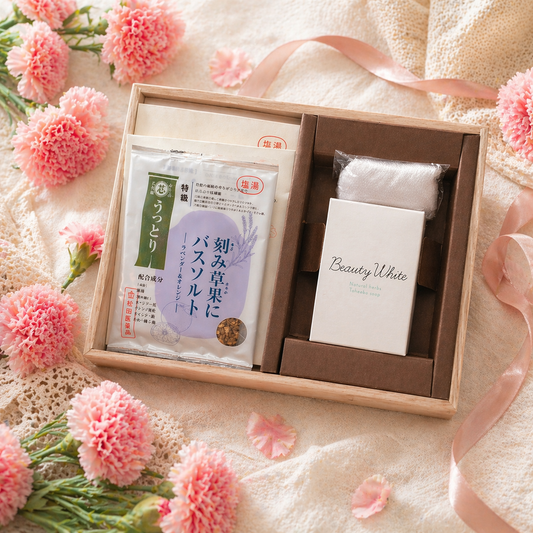 【送料無料】母の日限定/想いを包む おふろギフト